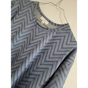 LuLaRoe Women's Irma Short Sleeve Tunic Shirt - S